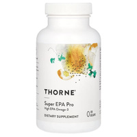 Пищевая добавка Thorne Super EPA Pro, 120 гелевых капсул