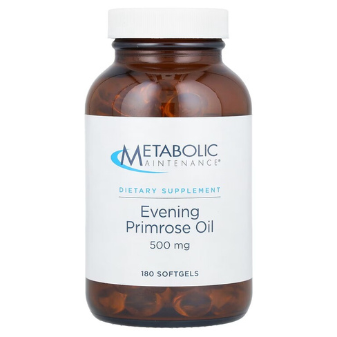 Масло примулы вечерней Metabolic Maintenance для поддержания метаболизма, 180 мягких таблеток