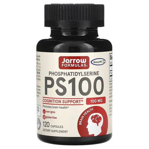 Jarrow Formulas PS100 Фосфатидилсерин 100 мг 120 капсул
