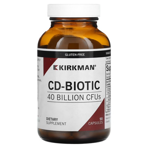 Пищевая добавка Kirkman Labs CD-Biotic, 90 капсул