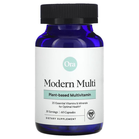 Мультивитамины Ora Modern Multi на растительной основе, 60 капсул