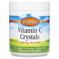 Кристаллы витамина С Carlson 2000 мг, 1000 г