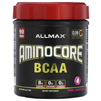 Пищевая добавка AllMax AminoCore BCAA розовый лимонад, 945 г