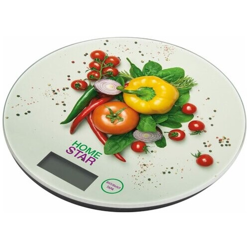 Весы кухонные электронные HOMESTAR HS-3007S, 7 кг овощи арт.101221