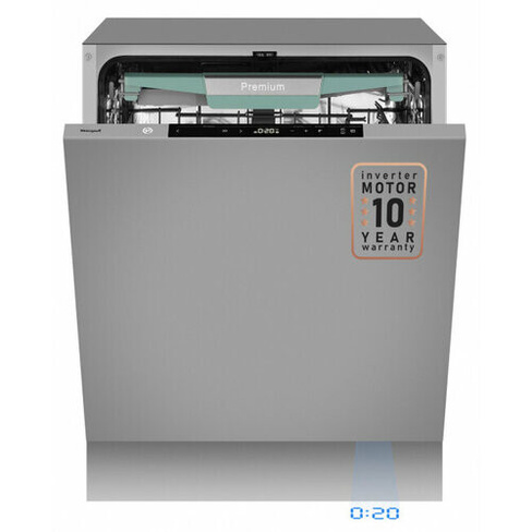 Встраиваемая посудомоечная машина с проекцией времени на полу, авто-открыванием и инвертором Weissgauff BDW 6151 Inverte