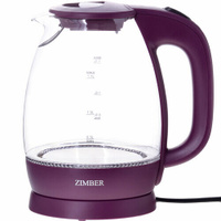 Электрический чайник 1,7 л с подсветкой ZIMBER 11176 Zimber