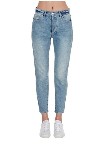 Женские джинсовые брюки стандартного кроя цвета индиго Armani Exchange
