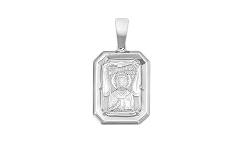 Подвеска-иконка серебряная Delta «Святитель архиепископ Николай Чудотворец»