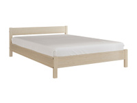 Двуспальная кровать Марти Натуральный, без покрытия, 120х200 см