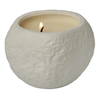 Свеча ароматизированная Sandalwood белый 7.3 см Без бренда None