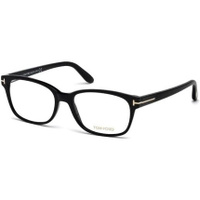 Женские очки Tom Ford 5406 001 Черная блестящая пластиковая оправа 55 мм