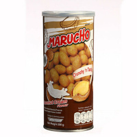 Жареный арахис "Marucho" в глазури со вкусом кокосового крема и пандана 200 г Нет бренда