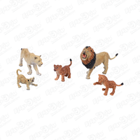 Набор диких животных Lanson Toys Семья львов с 3лет