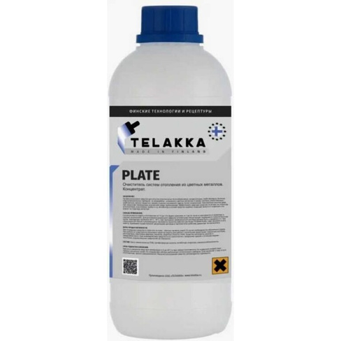 Очиститель систем отопления из цветных металлов Telakka PLATE 1л 4673763647353