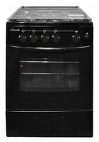 Кухонная плита Лысьва ГП 40р0 МС-2у черная без крышки