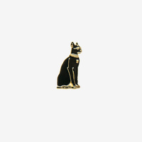 Значок металлический "Эрмитаж "Египетская кошка"