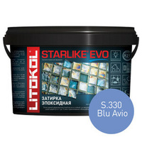 Эпоксидная затирка Litokol Starlike EVO RG/R2T S.330 BLU AVIO L0485340002 1 кг