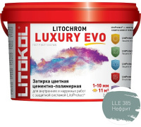 Цементно-полимерная затирка Litokol Litochrom Luxury EVO LLE 385 Нефрит L0500640002 2 кг