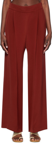 Красные брюки Асами La Collection