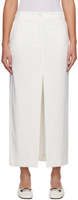 Белая длинная юбка с разрезом Remain Birger Christensen