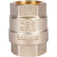 ROMMER RVC-0001-000020 ROMMER 3/4Клапан обратный пружинный муфтовый с металлическим седлом