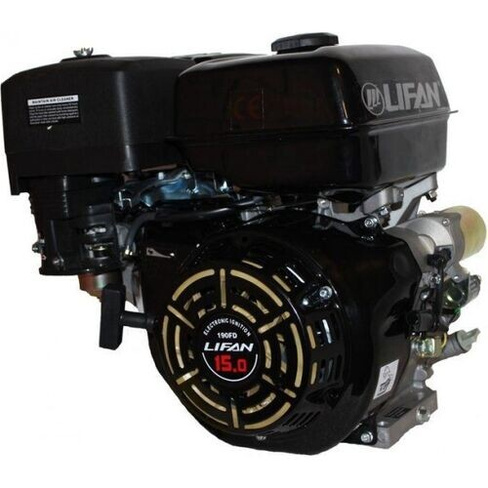 Бензиновый двигатель LIFAN 190F 15,0 л.с. (вал 25 мм)