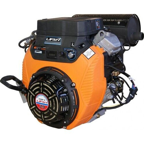 Бензиновый двигатель LIFAN 2V80F-A 29 л.с. (вал 25 мм, 20А) [2V80F-A (20A)]