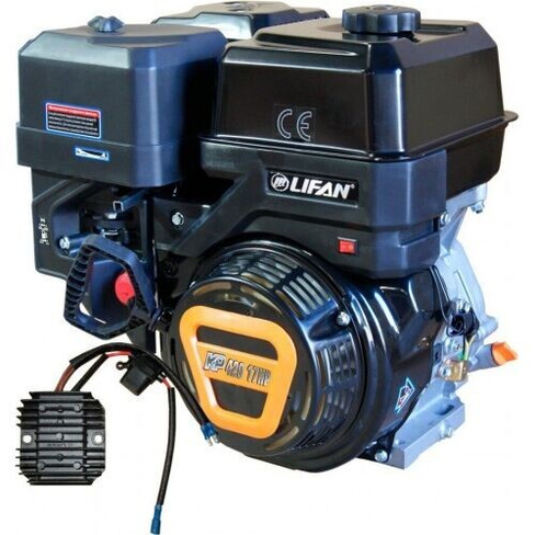 Бензиновый двигатель LIFAN KP420 11А 17 л.с. (вал 25 мм, 11А)