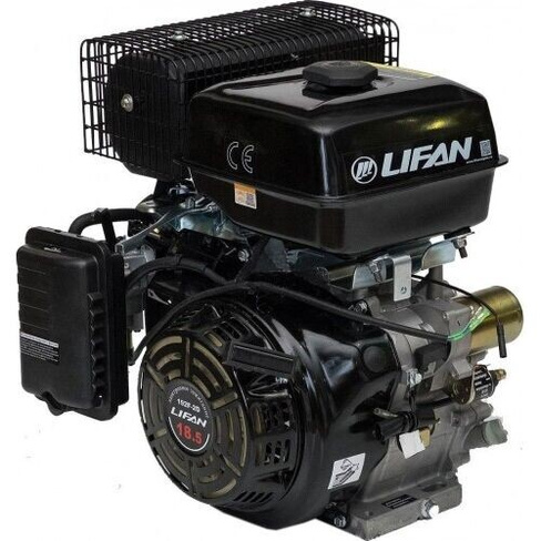 Бензиновый двигатель LIFAN 192F-2D 18,5 л.с. (вал 25 мм, электростартер)