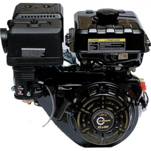 Бензиновый двигатель LIFAN 190FD-C PRO 15 л.с. (вал 25мм, электростартер)) [190FD-C]