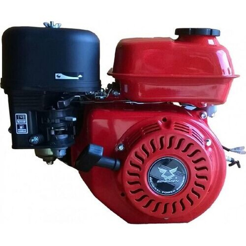 Бензиновый двигатель ZONGSHEN ZS 168 FB6 6,5 л.с. (вал 20 мм, редуктор) [1T90QW681]