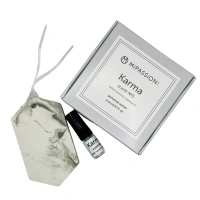 MIPASSIONcorp Саше парфюмированное мраморное из гипса, табак, ваниль, пряности / MiPASSiON Karma 1 шт