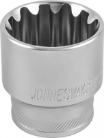 Головка торцевая 3/8"DR JONNESWAY S68H3118 super tech (18 мм, 11/16", E22) [046209]
