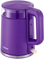 Чайник/Термопот KITFORT Чайник электрический KT-6124-1 1.2л. 2200Вт фиолетовый