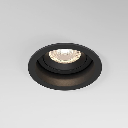 Встраиваемый светильник Elektrostandard tune черный 25014/01
