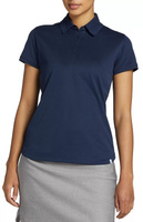 Женская рубашка-поло для гольфа с короткими рукавами Walter Hagen Clubhouse Pique, темно-синий