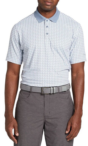 Мужская рубашка-поло для гольфа с принтом Walter Hagen Performance 11