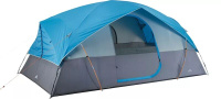 Купольная палатка Quest Switchback на 8 человек с перекрестной вентиляцией, синий