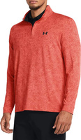 Мужской пуловер для гольфа с принтом и молнией ¼ Under Armour Playoff