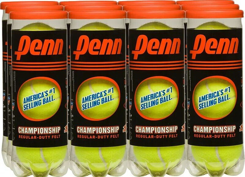 Теннисные мячи Penn Championship для обычных условий эксплуатации — 12 шт.
