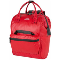 Городской рюкзак Polar, вместительный рюкзак- сумка, водонепроницаемая ткань, ручная кладь, вмещает формат А4, полиэстер