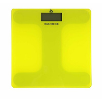 Весы напольные Luazon LVE-006, электронные, до 180 кг, 2хAAА (не в комплекте), жёлтые Luazon Home