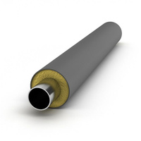 Предизолированная труба, Материал: пенополиуретан, D= 57 мм, s= 3.5 мм, ГОСТ 10704-91