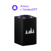 Умная колонка Яндекс Станция Макс с Алисой на YandexGPT, черный, с Zigbee