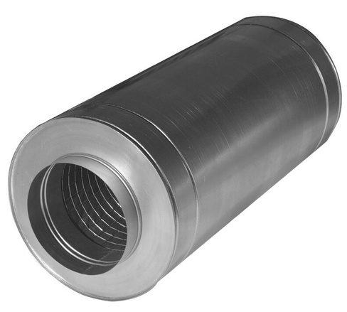 Шумоглушитель круглый, Тип глушителя: SonoDFA-SH, D= 125 мм, L= 900 мм