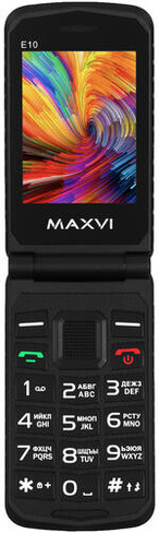 Сотовый телефон MAXVI E10Black