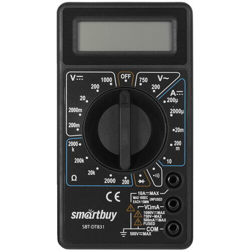 Мультиметр ручной SmartBuy SBT-DT831