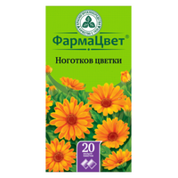 Календула цветки Фильтр-пакет 1,5 г 20 шт Красногорсклексредства