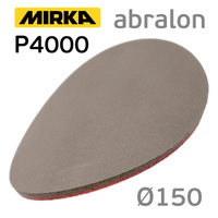 Круг Mirka Abralon Р4000 (150мм) абразив на поролоне, липучка, тканево-поролоновая основа 8A24102097