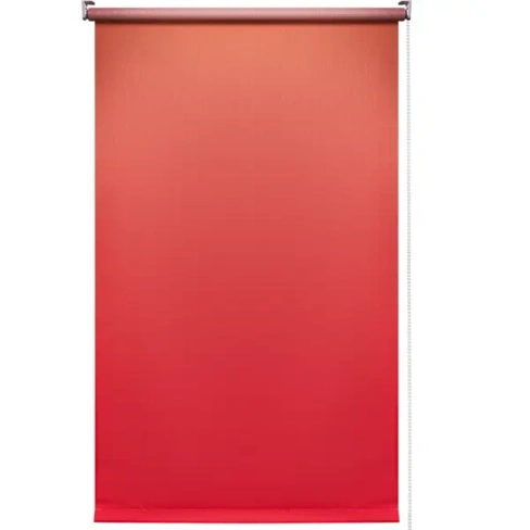 Штора рулонная Градиент 70x170 см красно-оранжевая DOMLEGRAND Градиент рулонная штора